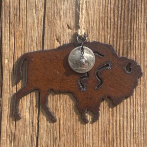 In Love with Montana Buffalo/Nickel Ornament #ORN3