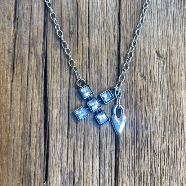 Jumbles "Kiss" Necklace #NC670