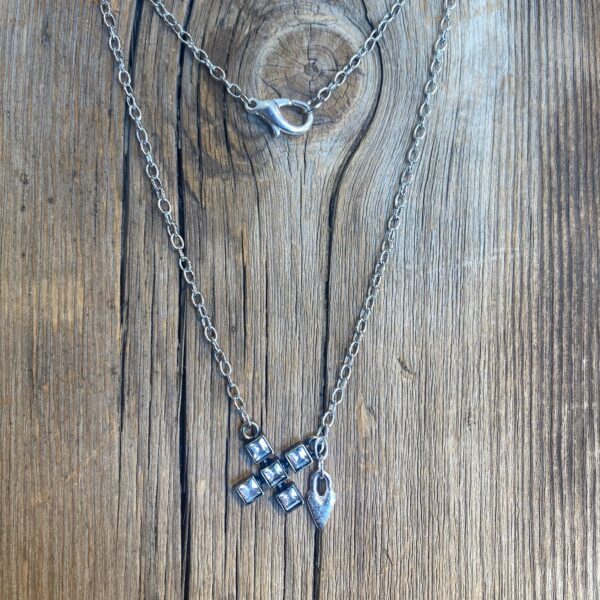 Jumbles "Kiss" Necklace #NC670 - Image 2