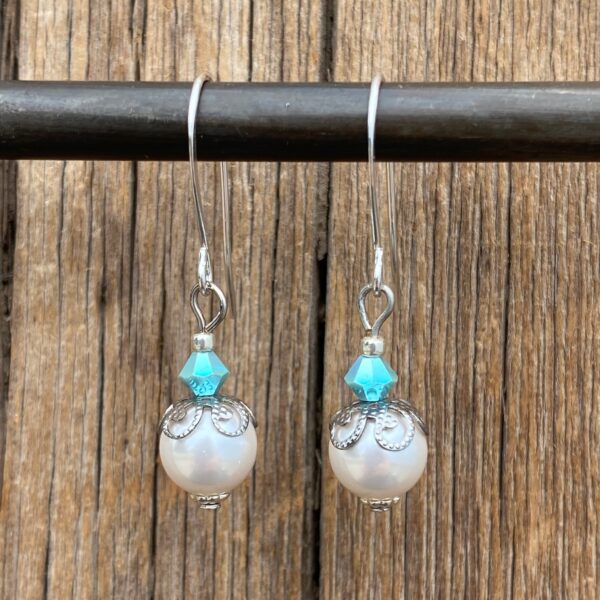 Big Sky Pearl Hook Earrings #EW903-216