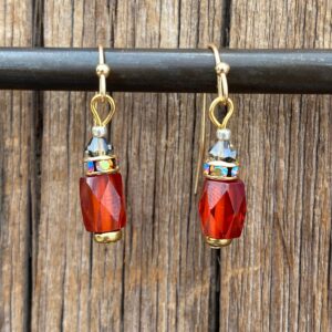 Indian Summer Cubic Zirconia Earrings #EW902-224