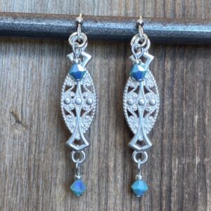 Big Sky Ornate Drop Earrings #EW924-216