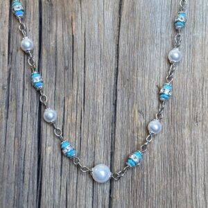 Big Sky Beaded Choker Necklace #NC566-216