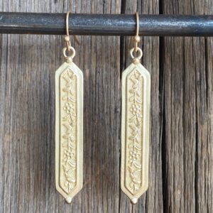 Flower Market Rectangle Earrings #EW933