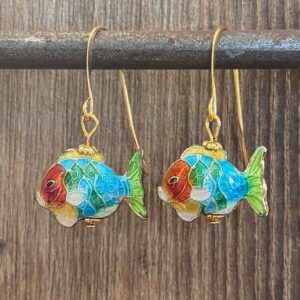 Happy Together Fish Earrings #EW930-199