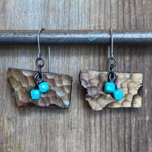 In Love with Montana Turquoise Earrings #EW925