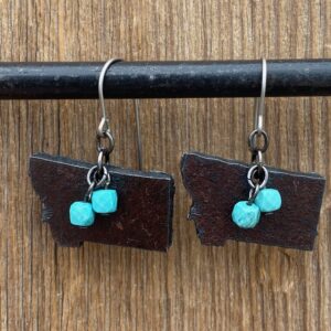 In Love with Montana Turquoise Earrings #EW925