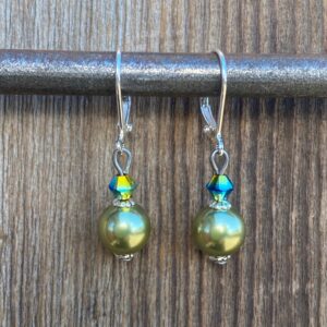 Margaritaville Pearl Leverback Earrings #EW653-197