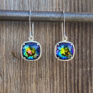 Margaritaville Cushion Crystal Earrings #EW852-197