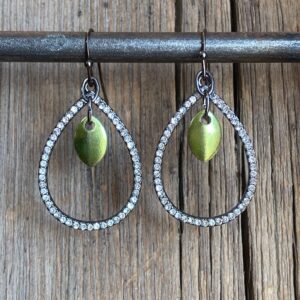 Margaritaville Crystal Teardrop Earrings #EW927-197