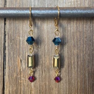 Monte Carlo Triple-Drop Earrings #EW916-227