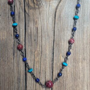 Street Dance Gemstone Choker #NC566-218