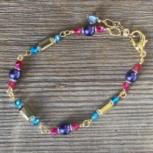 Watercolor Crystal Bracelet #BC115-225