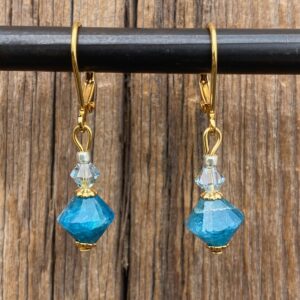 Headwaters Apatite Leverback Earrings #EW936-221